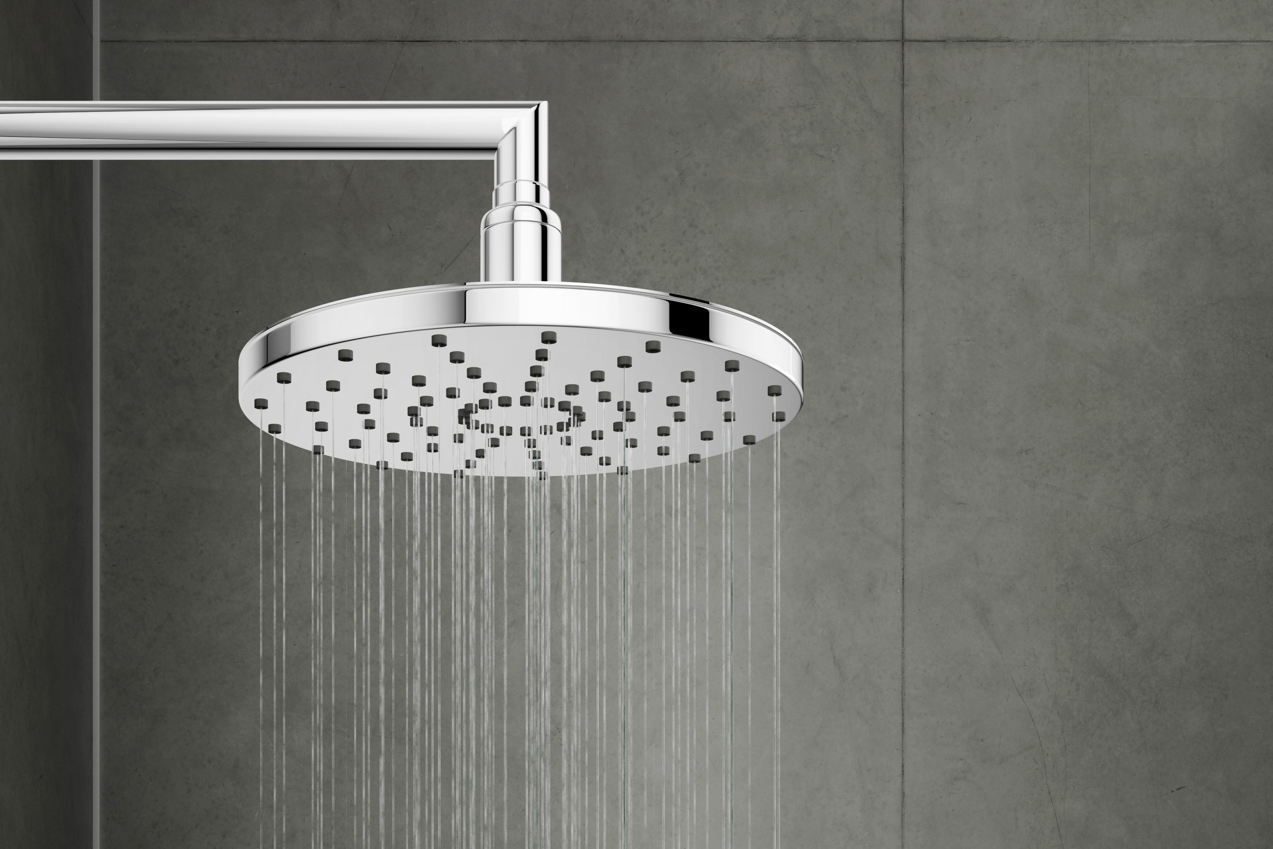 Hochwertige Badgestaltung mit Dusche und Armaturen